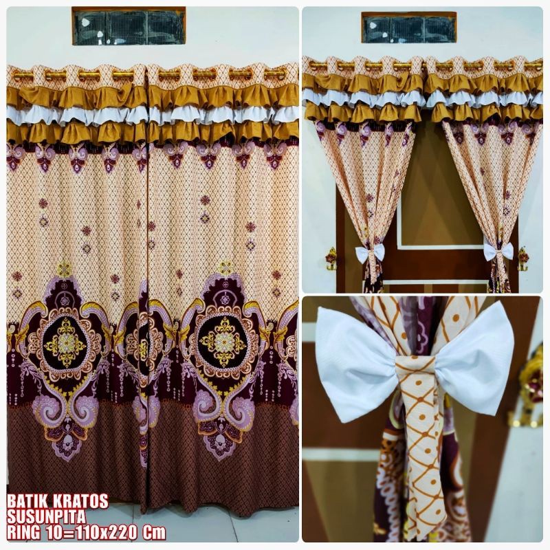 GORDEN HOMEMADE GORDEN korden horden SMOKRING rumbai susun motif batik kratos