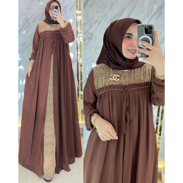 Mikhayla Mocca Dress