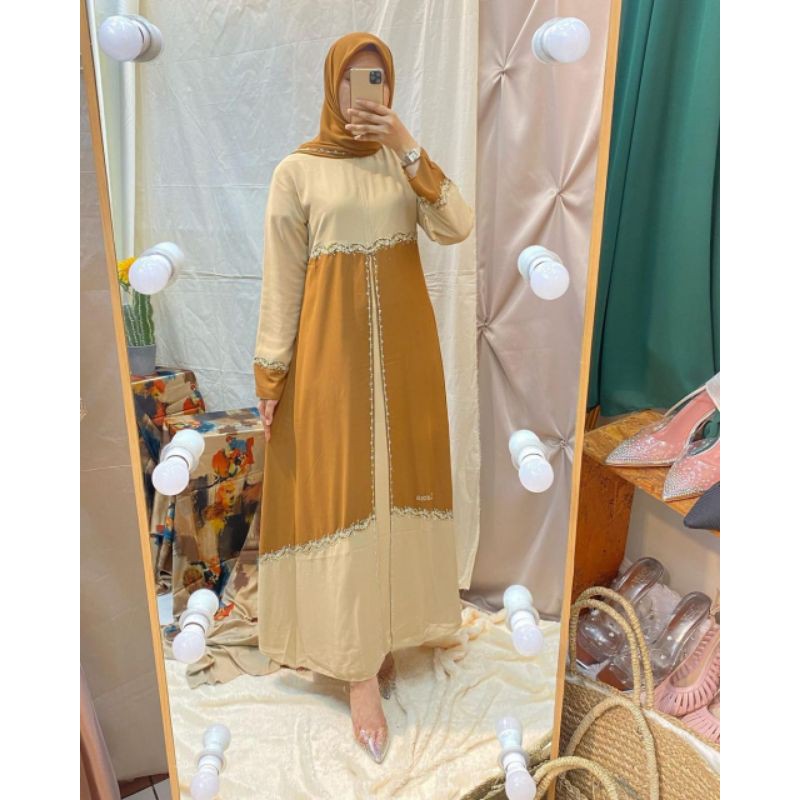 Gamis Jumbo Set Kerudung Original by Larosa