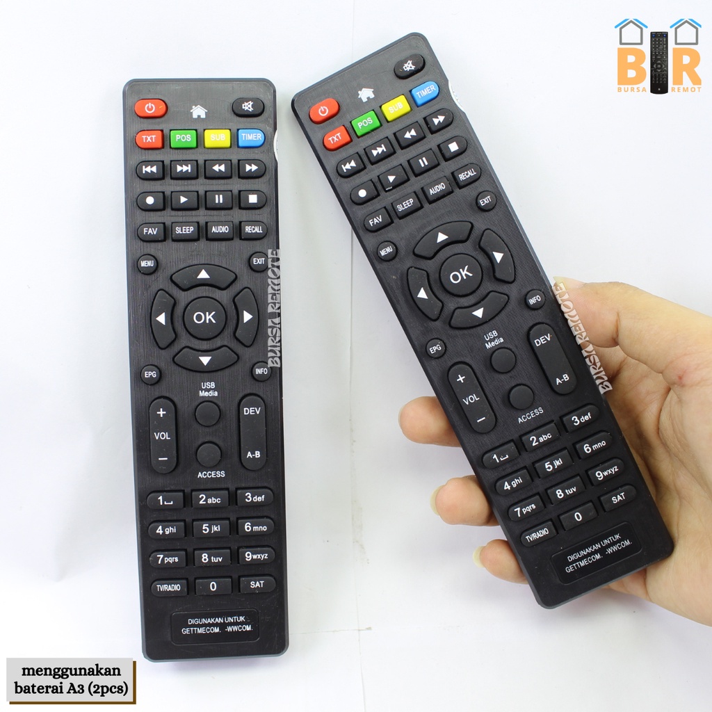 Remot / REMOTE RECEIVER PARABOLA GETMECOM 009 NEW FTA / NEW 3G / Z / AZPLAY / AVS+ / HD5 ROBOCOP