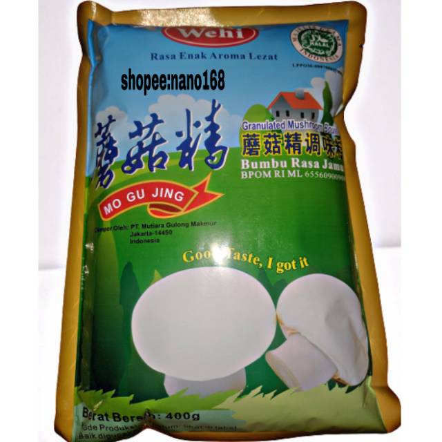 [PROMO]kaldu jamur WEHI 400 gram berlogo HALAL