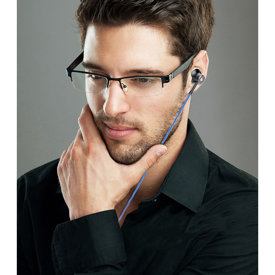 Headroom Ms16 Earphone In Ear Sport Dengan Mic Untuk Handphone / Pc / Tablet