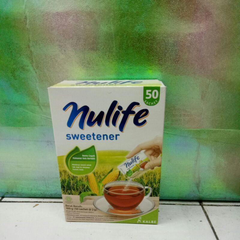 

nulife sweetener 50 sachet