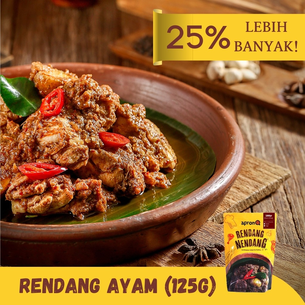 

APRONQ RENDANG NENDANG AYAM 125 GRAM (SMALL)