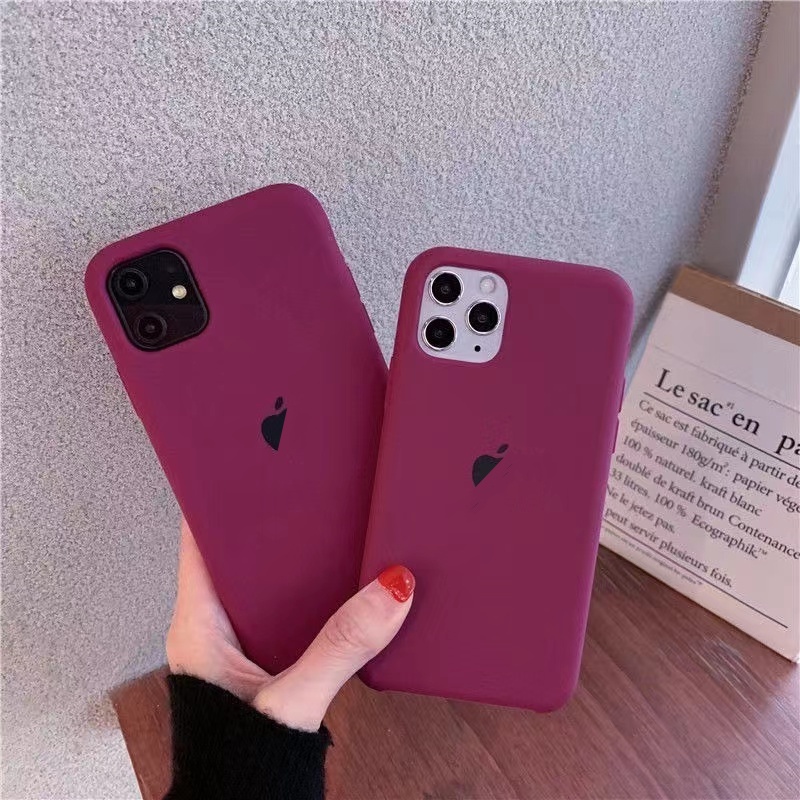 Casing Silikon Iphone 14 Pro Max 14 Plus 13 Pro Max 12 Pro Max 11 Pro Max 6 6s 7 8 Plus X Xr Xs Max I11 Pro Max Warna Violet