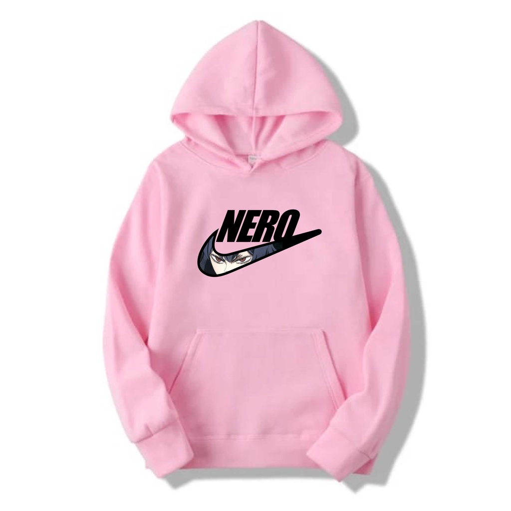 NERO Jumper Hoodie II NERO Sweater Hoodie II Sweter Oblong Topi Sz M - XL ( Pria &amp; Wanita / Anak &amp; Dewasa )