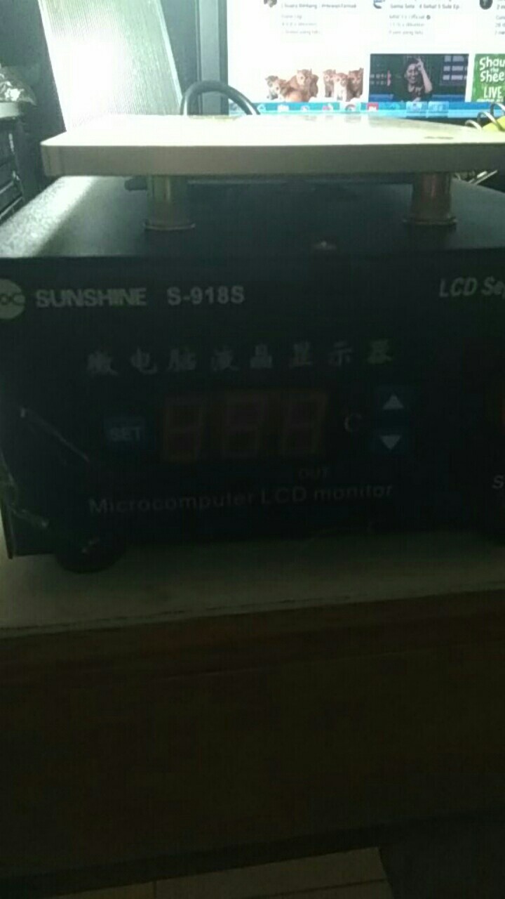 Mesin Pembuka Touchscreen Ss-918s Kecil / Ss918s Vakum