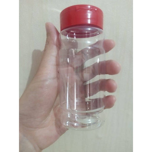 Botol plastik kormik 150 ml / botol bumbu dapur / botol boncabe
