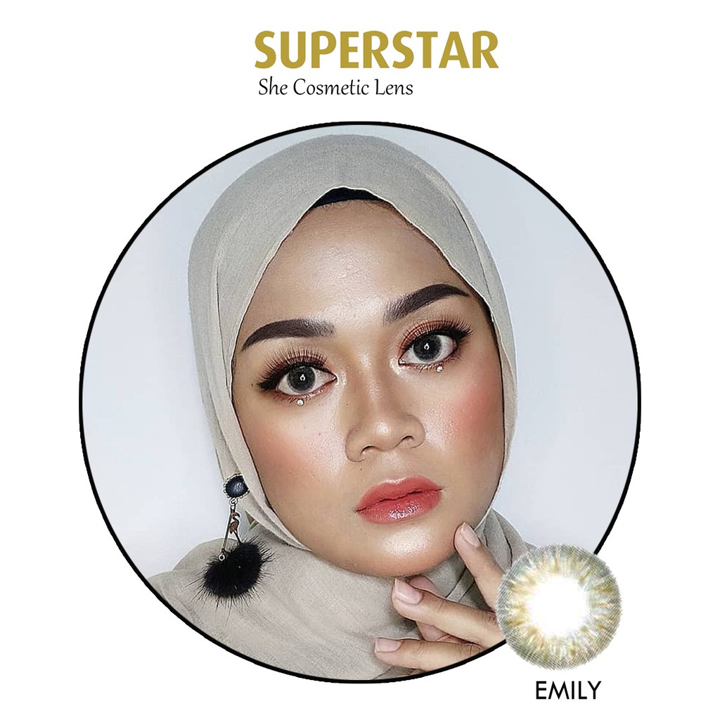 Superstar Emily lensa warna softlens premium