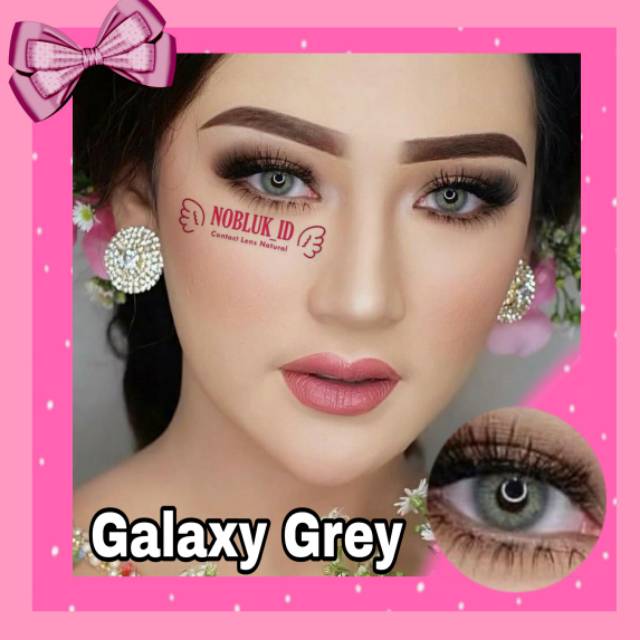 Nmd Galaxy Grey Softlens Shopee Indonesia