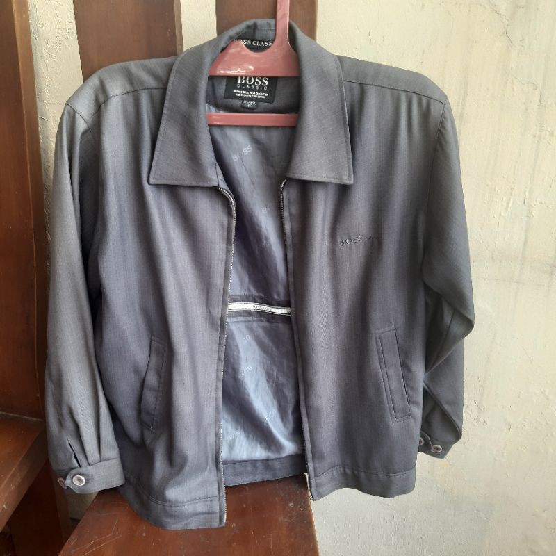 [SECOND] PRELOVED JAS BOSS CLASSIC ORIGINAL GREY SIZE M