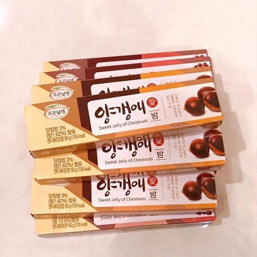 

O-HAPPYDAY NOUGAT RASA KACANG KASTANYE (SWEET JELLY - CHESTNUT) 50 g