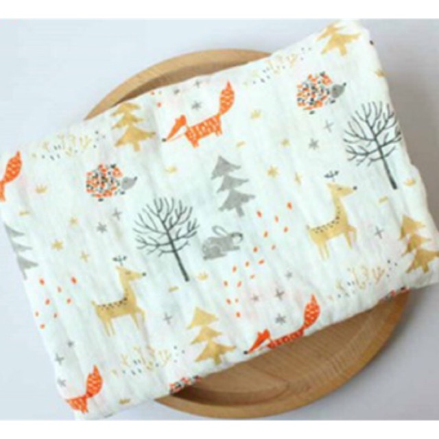 Bedong motif deer limited edition katun muslin asli