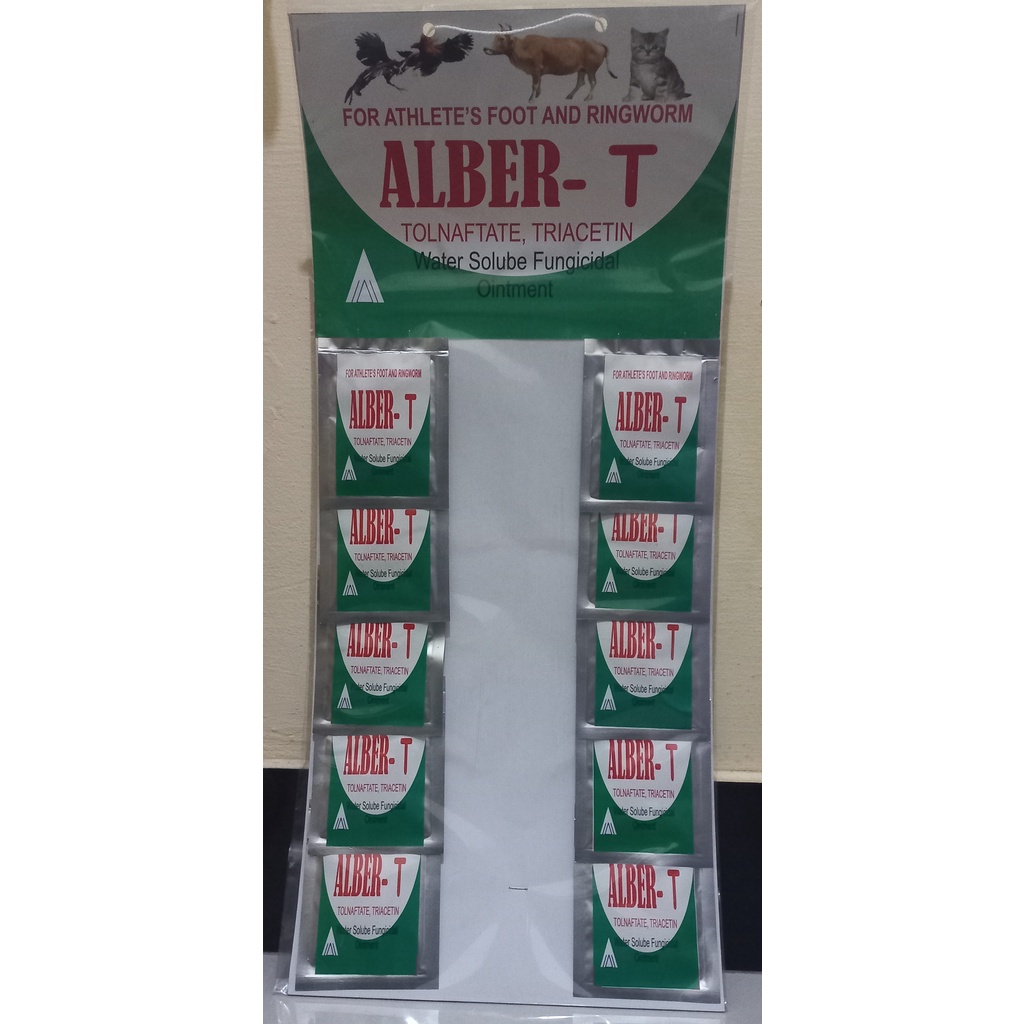OBAT SALEP ALBERT-T OBAT KOREP DAN JAMUR AYAM,KUCING SACHET