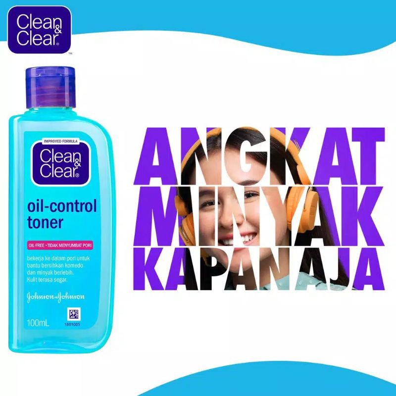 Clean &amp; Clear Oil-control Toner 100ml