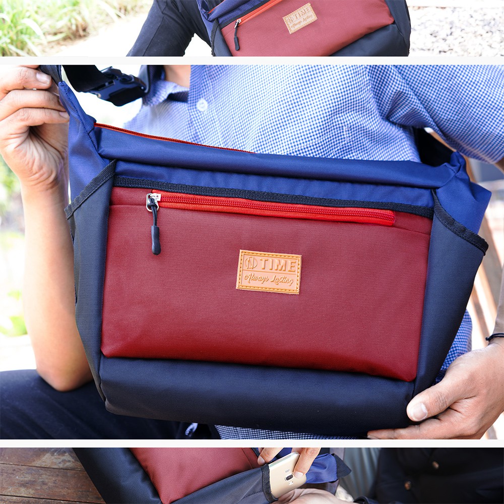 Tas Selempang ONTIME  Slingbag Pria Wanita Waistbag - KREATIVO