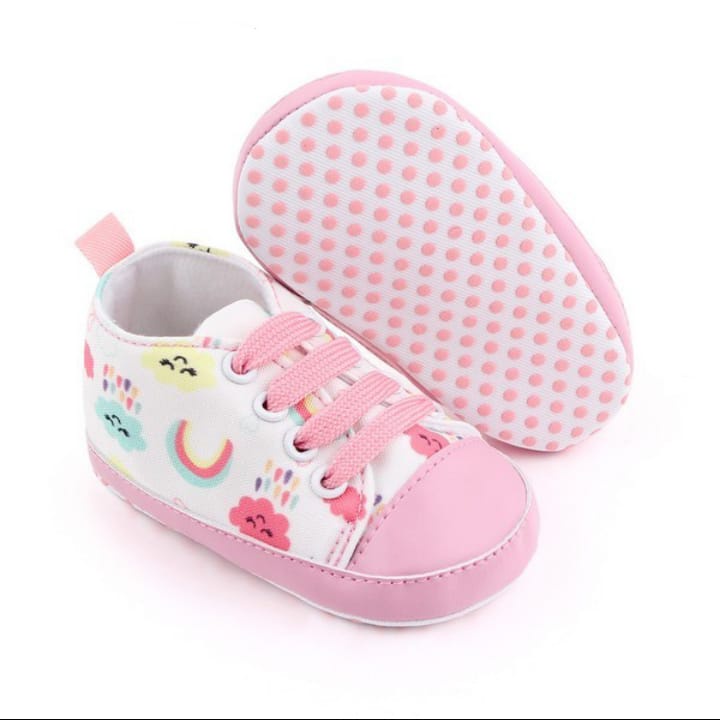 LIU08 Sepatu Bayi Anak anti slip/Baby Prewalker Shoes Belajar Jalan Bayi Pergi Jalan Fashion Casual