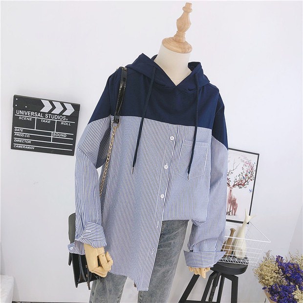 Atasan Wanita Tallia Blouse Kekinian  Blus Lengan Panjang Katun Fleece Blous Murah Cewek Remaja