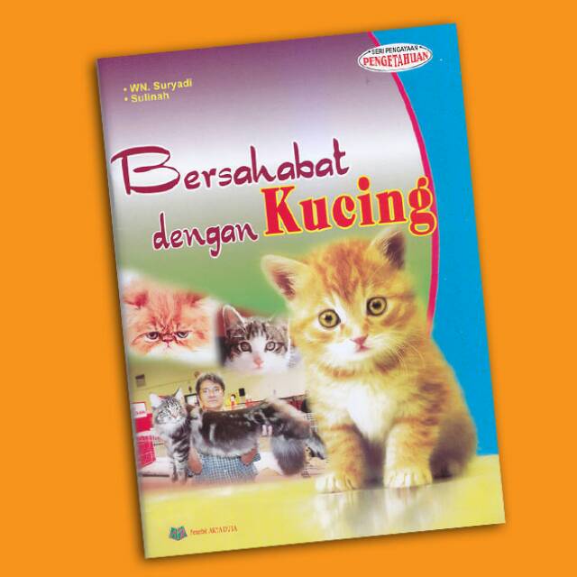 Buku bacaan pendidikan anak bersahabat dengan kucing