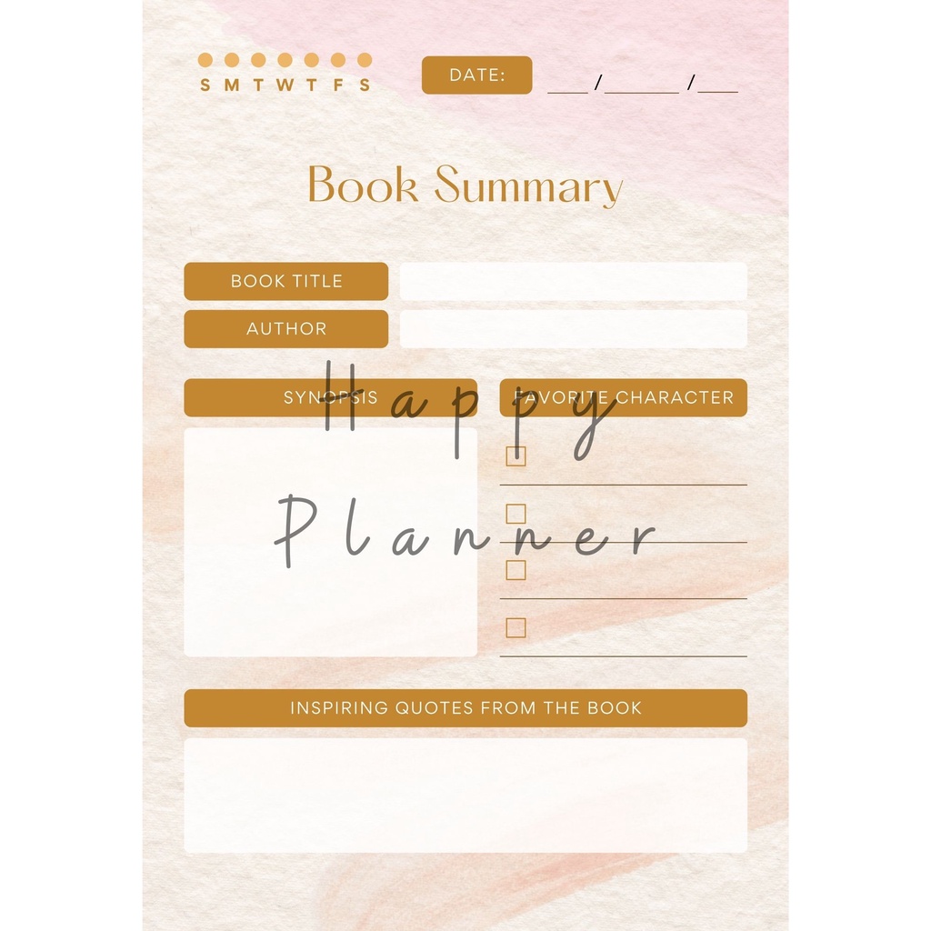 

07 _ Refill Isi Binder - Book Summary | Reading Tracker | My Library List | Book Review | Reading Challenge