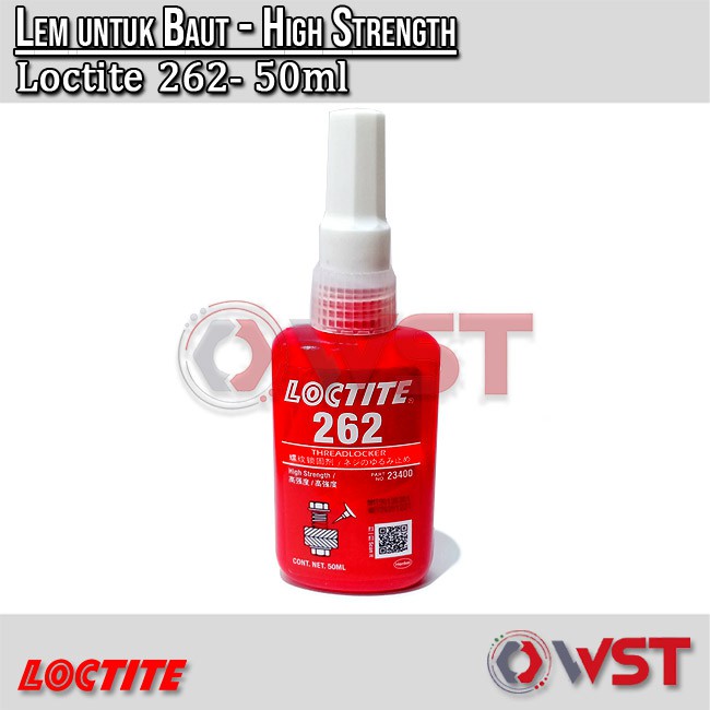 

LEM LOCTITE 262 THREADLOCKER