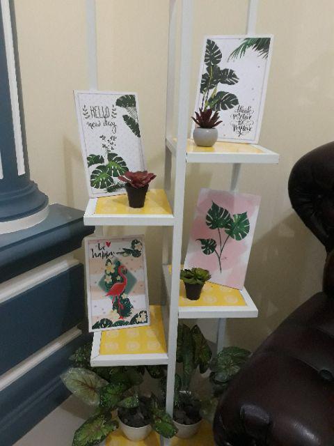 Wooden Projects Wall Decor Hiasan Pajangan Dinding Daun Monstera Tropical - Tmc2