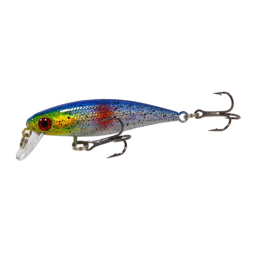 Shengyao 1Pcs Umpan Ikan Minnow Pancing 4.3g 6.5cm Untuk Memancing Ikan Bass Fishing Lure Swimbait Bait