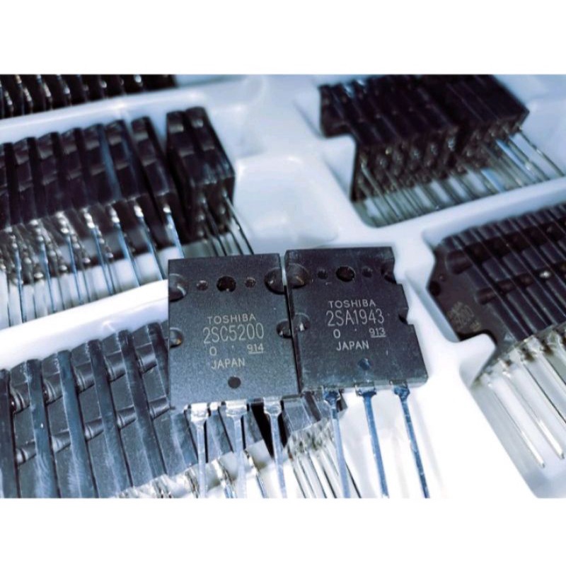 transistor tosiba final 5200 & 1943 original japan