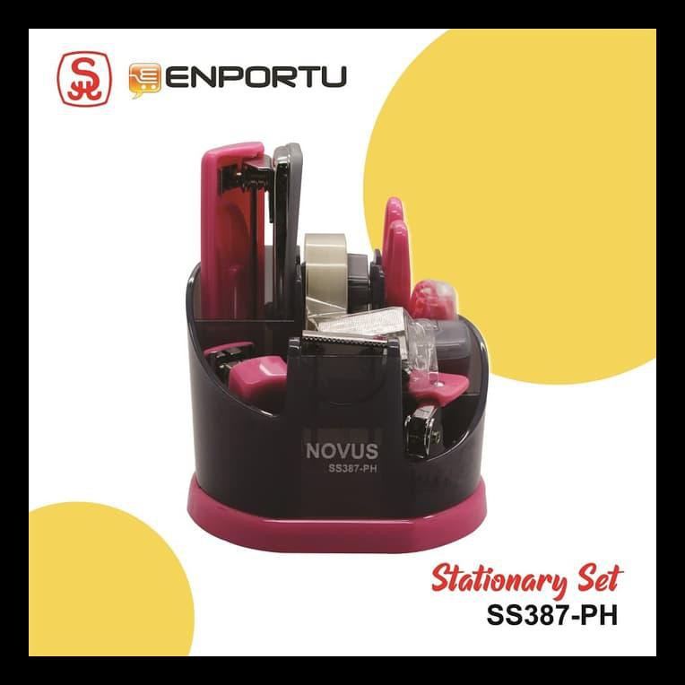 

STOK BARU STATIONERY SET NOVUS SS387-PH PAKET ALAT TULIS TERLARIS DAN MURAH