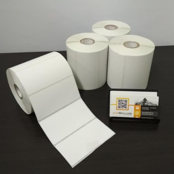 

Kualitas Terbaik] Label Printer Barcode 100X50Mm - 100X50 Mm - Semicoated Isi 1000