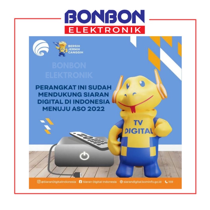 Polytron Set Top Box Pdv-600T2 Dvb T2 Tv Digital