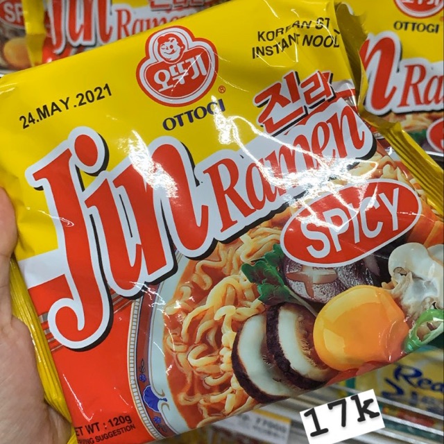 

Jin ramen spicy dan mild ramen impor langsung dari korea ramen instant korea