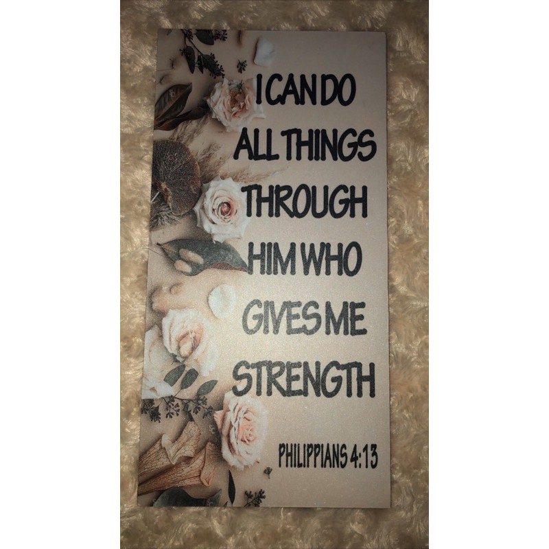 Hiasan Gantung Rohani/Bible Quotes/ Katolik/Kristen untuk mempercantik dinding ruangan