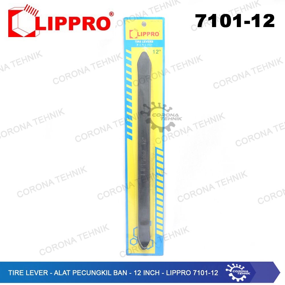 Lippro 7101-12 - Tire Lever - Alat Pencungkil Ban - 12 Inch