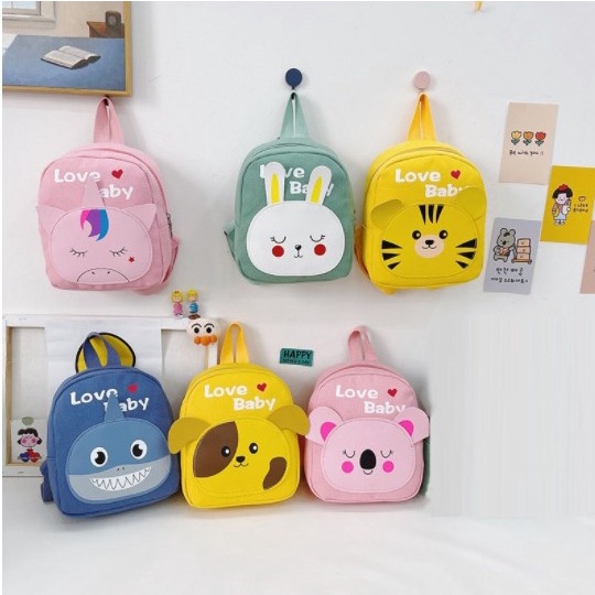 Tas backpack Anak Laki-laki / Perempuan Gambar Karakter Import CB015