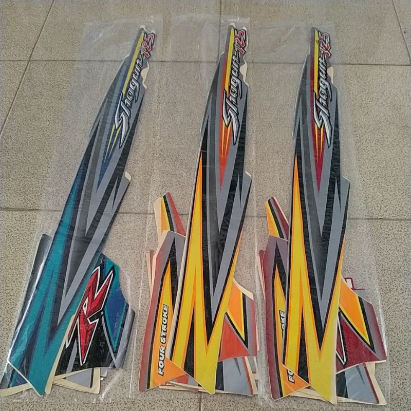 Striping Shogun 125 R tahun 2005