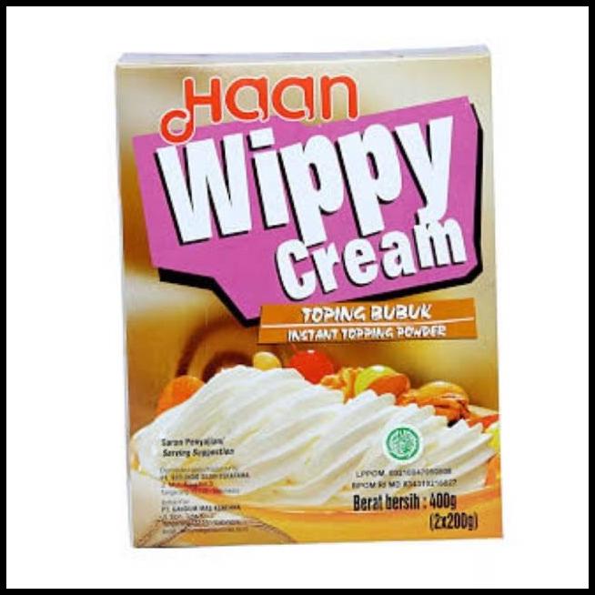 

Haan Wippy Cream 400Gr