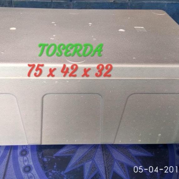 ❃ Styrofoam Box 75L 75x42x32cm Sterofoam Packing Ikan Sterofoam Gabus Es ◄