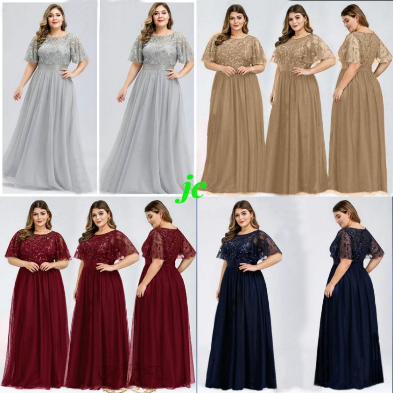 JCZR - Maxi Prilly Dress / Maxi Dress Wanita Mewah Terbaru Kekinian