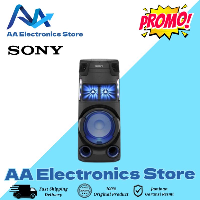 SONY MHCV43D BLUETOOTH AUDIO SYSTEM SPEAKER PORTABLE MHC-V43D