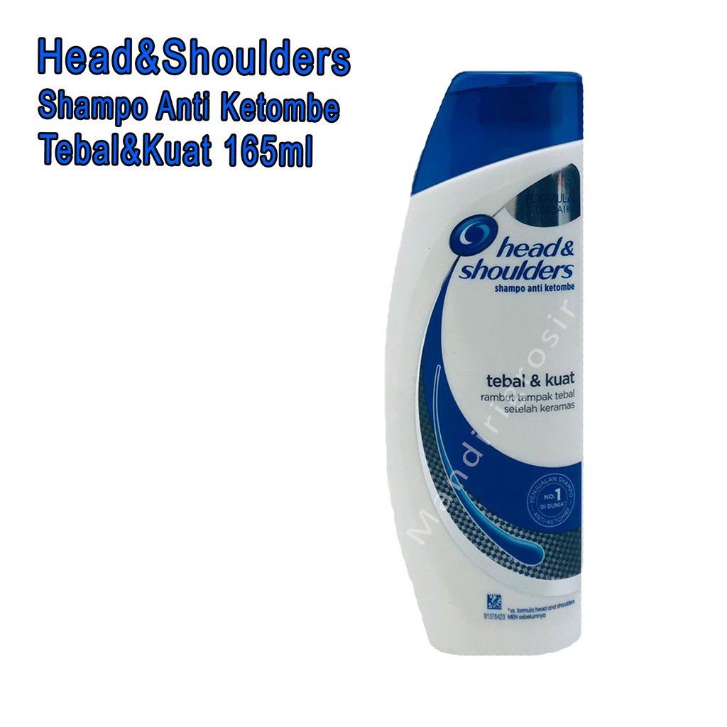 Shampo anti ketombe *Head &amp; Shoulders * Tebal&amp;Kuat * 165ml