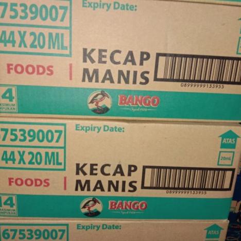 

Terlaris Bango Kecap Manis 12x19ml ぱ