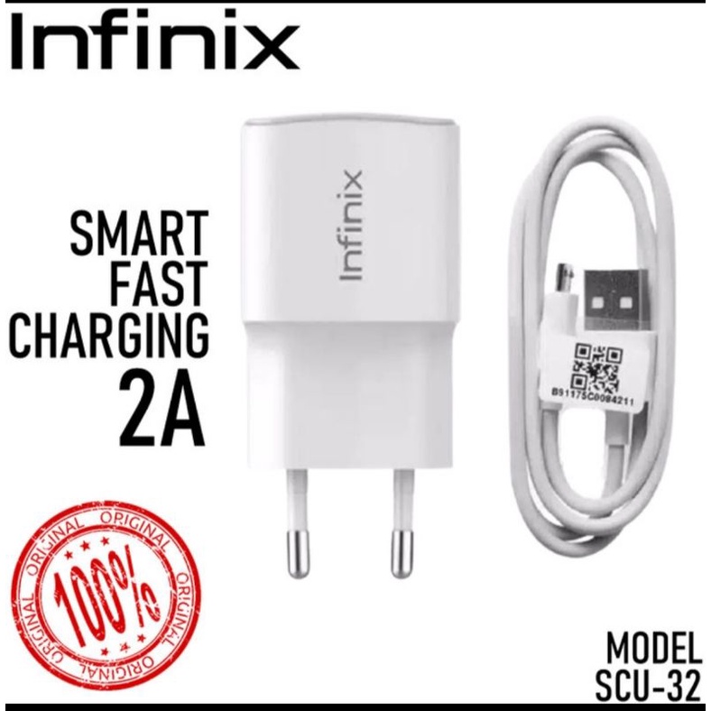 TRAVEL CHARGER/CASAN INFINIX SMART 5 MICRO USB 2A FAST CHARGING OROGINAL