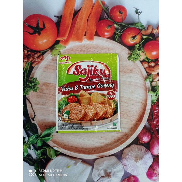 

Sajiku tahu & tempe goreng