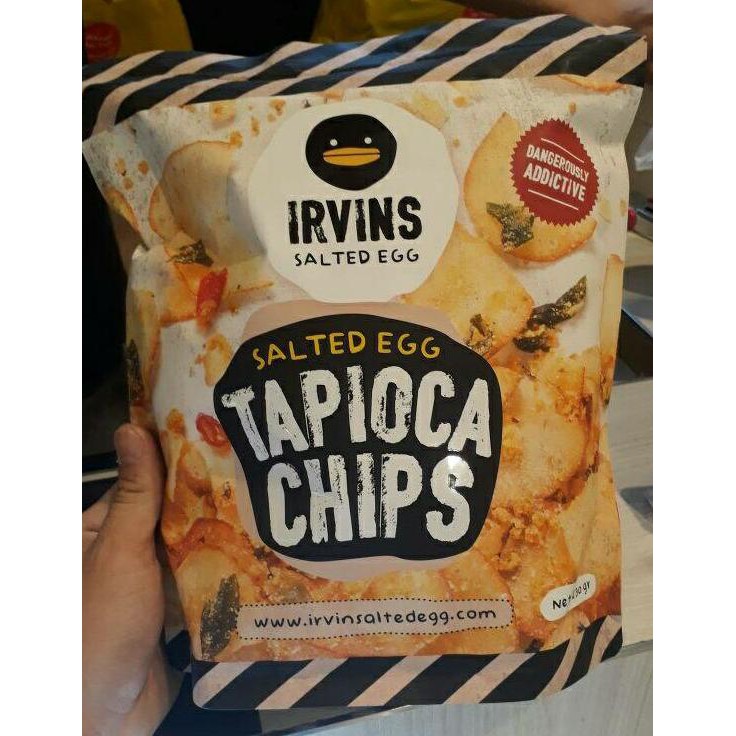 

Diskon Gila!! NEW READY STOCK IRVINS Salted Egg Tapioca Chips 105 Gram (Singapore)
