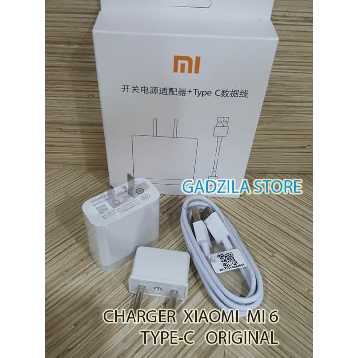 High Quality CHARGER XIAOMI MI6 TYPE C ORIGINAL USB C Kabel Type-C Mi 6 ORI Murah