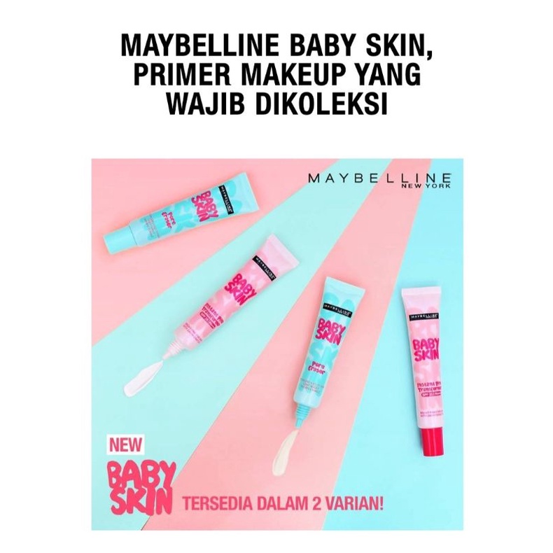 Maybelline Baby Skin Pore Eraser 30ml | Instant Pink Transformer | BPOM Terdaftar