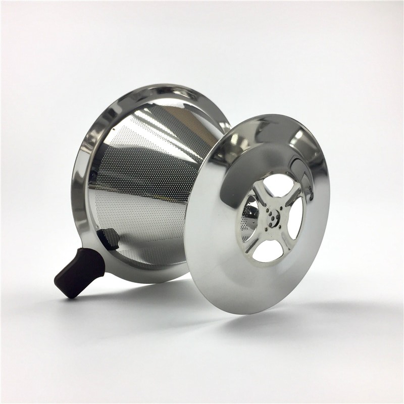 BAYAR DI TEMPAT Filter Penyaring Kopi V60 Cone Coffee Filter Dripper Double Layer Extra Large