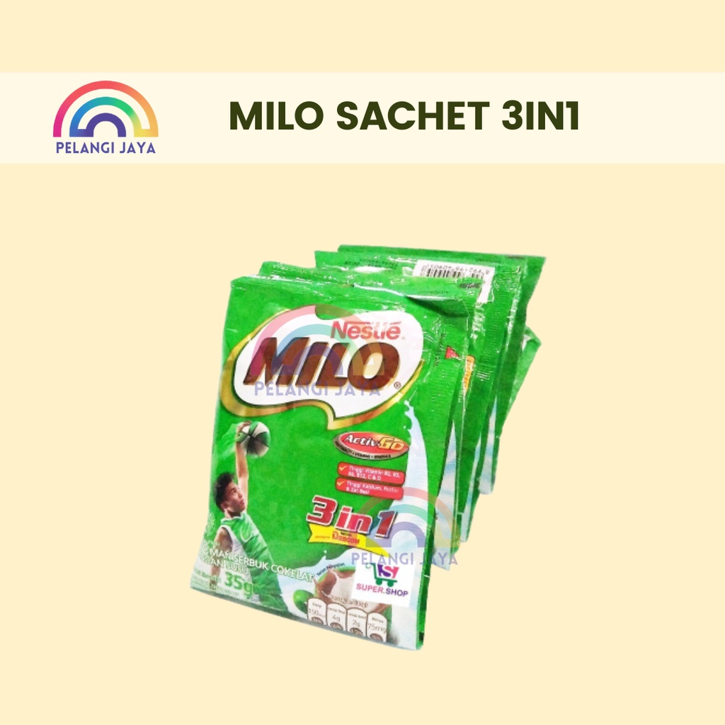 

SUSU MILO BUBUK MILO 3IN1 MILO RENCENG MILO SACHET ISI 10