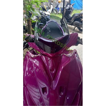 batok balap aerox full set visor,batok buta balap aerox